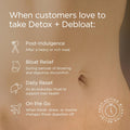 JSHealth Detox + Debloat. Bloating Relief for Women with Milk Thistle, Turmeric, and Fennel. Liver Health and Gut Support. Nutritionist-Formulated (60 Tablets)