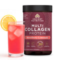 Ancient Nutrition Collagen Peptides Powder, Multi Collagen Protein, Women & Men, Vitamin C, Probiotics, Hydrolyzed Collagen, Supports Skin, Joints, Gut Health, Unflavored, 40 Servings