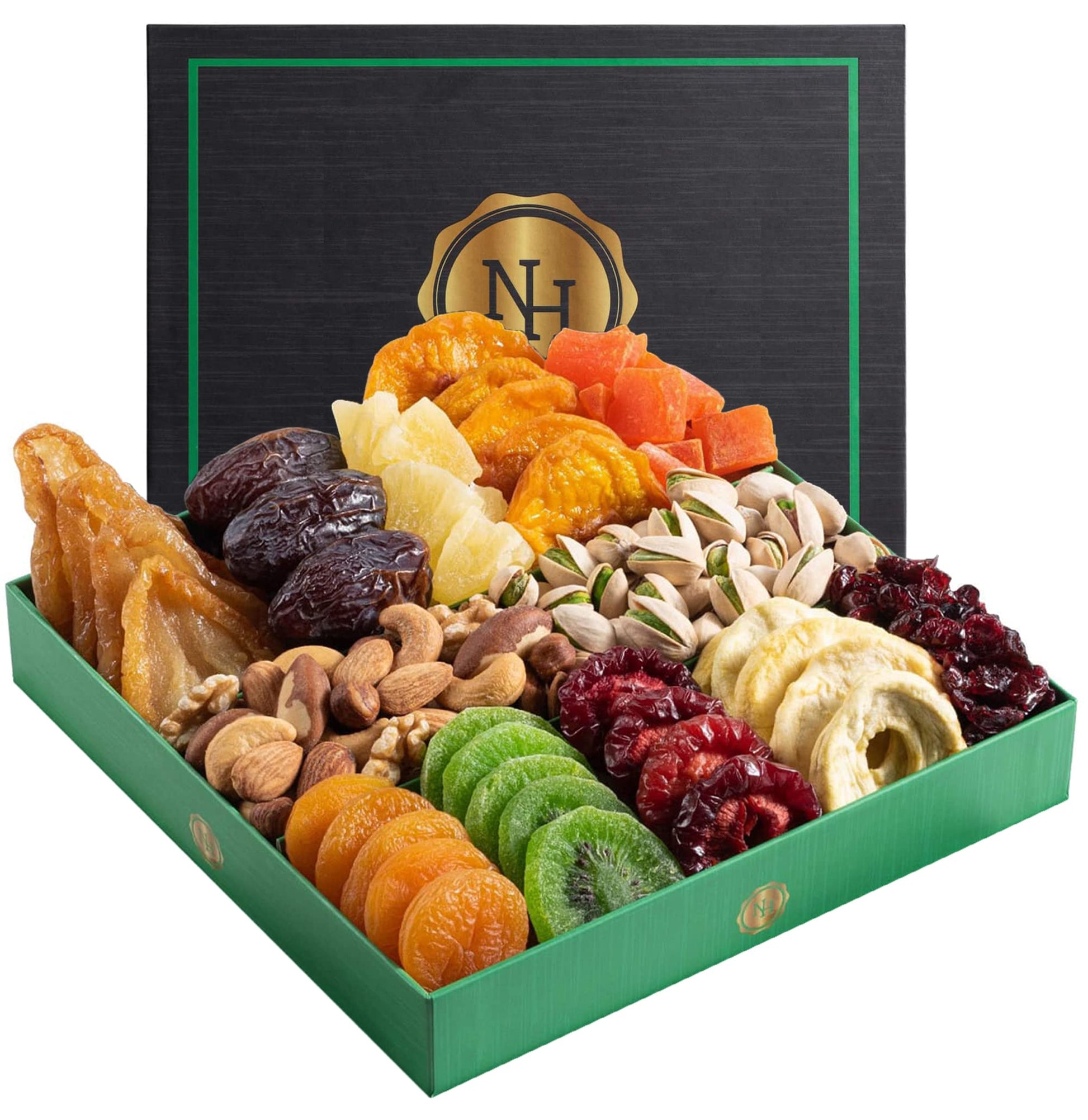 Mothers Day Nuts Gift Basket - Assortment of Sweet & Roasted Salted Gourmet Nuts - Food Gift Box for Mom, Her, Wife, Christmas, Fathers Day, Mothers Day, Sympathy, Family, Men & Women