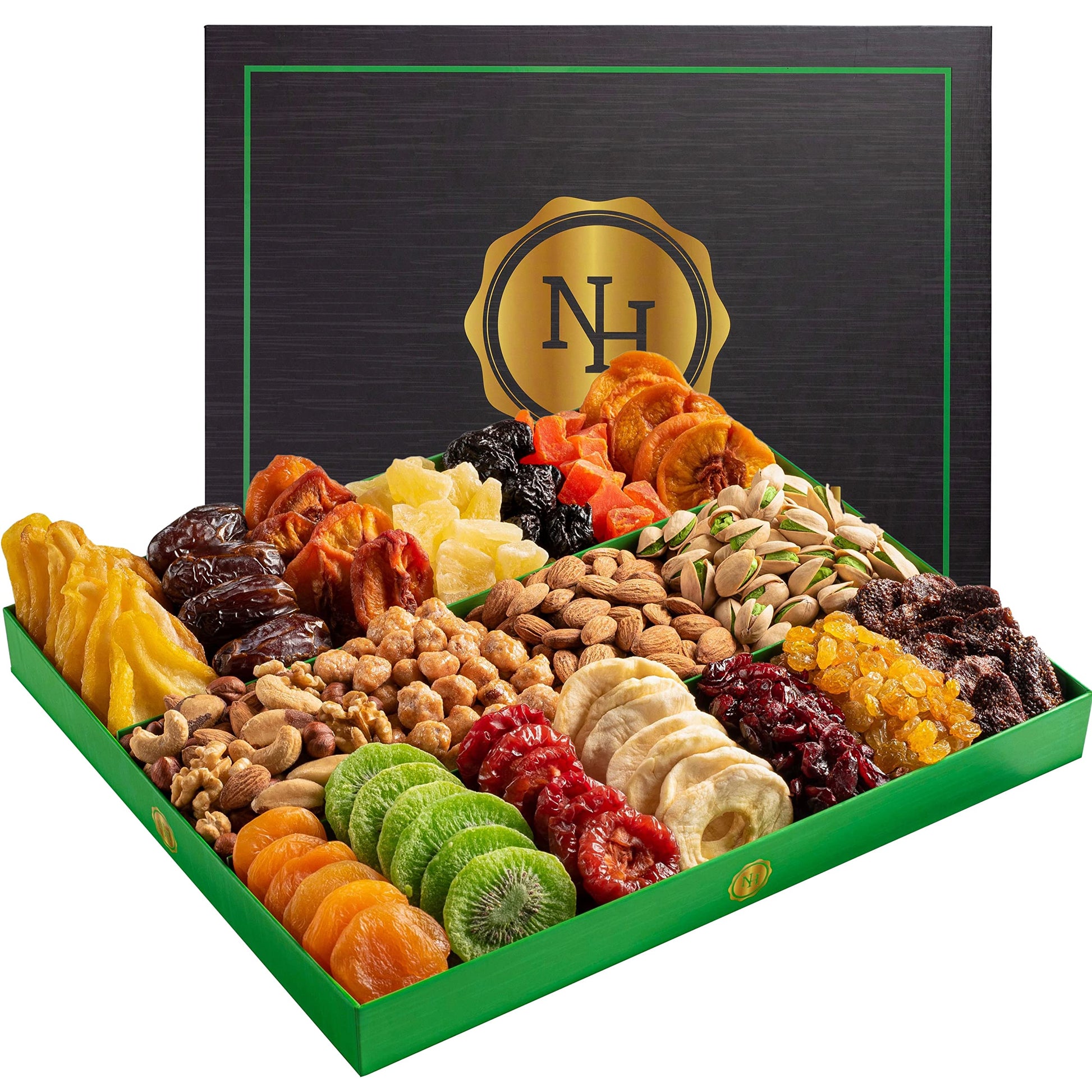 Mothers Day Nuts Gift Basket - Assortment of Sweet & Roasted Salted Gourmet Nuts - Food Gift Box for Mom, Her, Wife, Christmas, Fathers Day, Mothers Day, Sympathy, Family, Men & Women