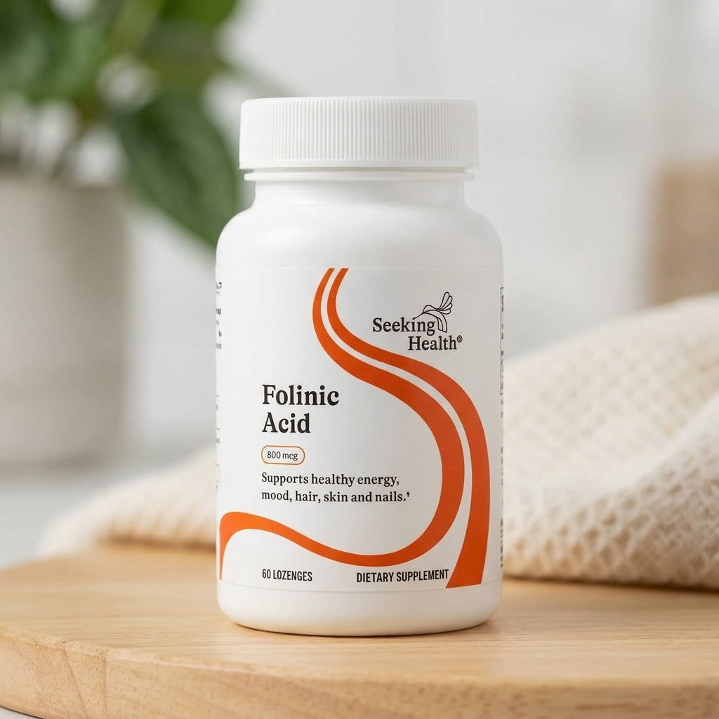 Seeking Health Folinic Acid Methyl Free Folinic Acid Supplement Supports Heart Health