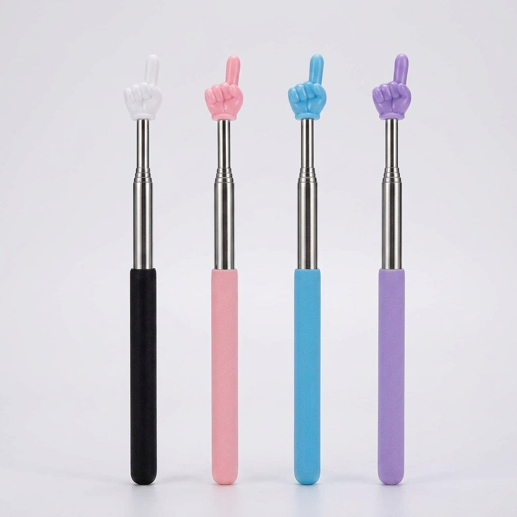 Pointer Finger Stick Extendable Hand Pointer for Teachers with Telescoping