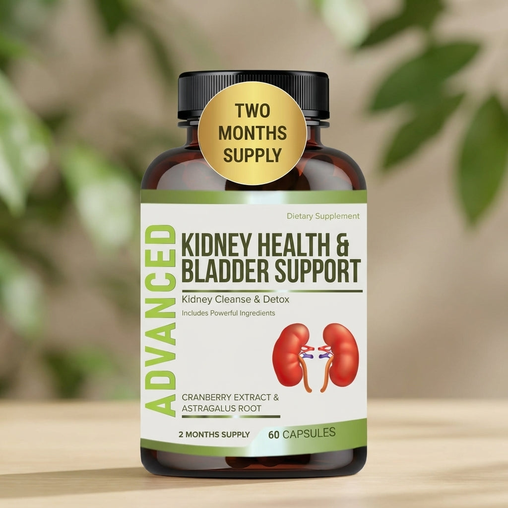 Kidney Cleanse Detox & Repair and Bladder Support- Kidney Support Supplement for Kidney